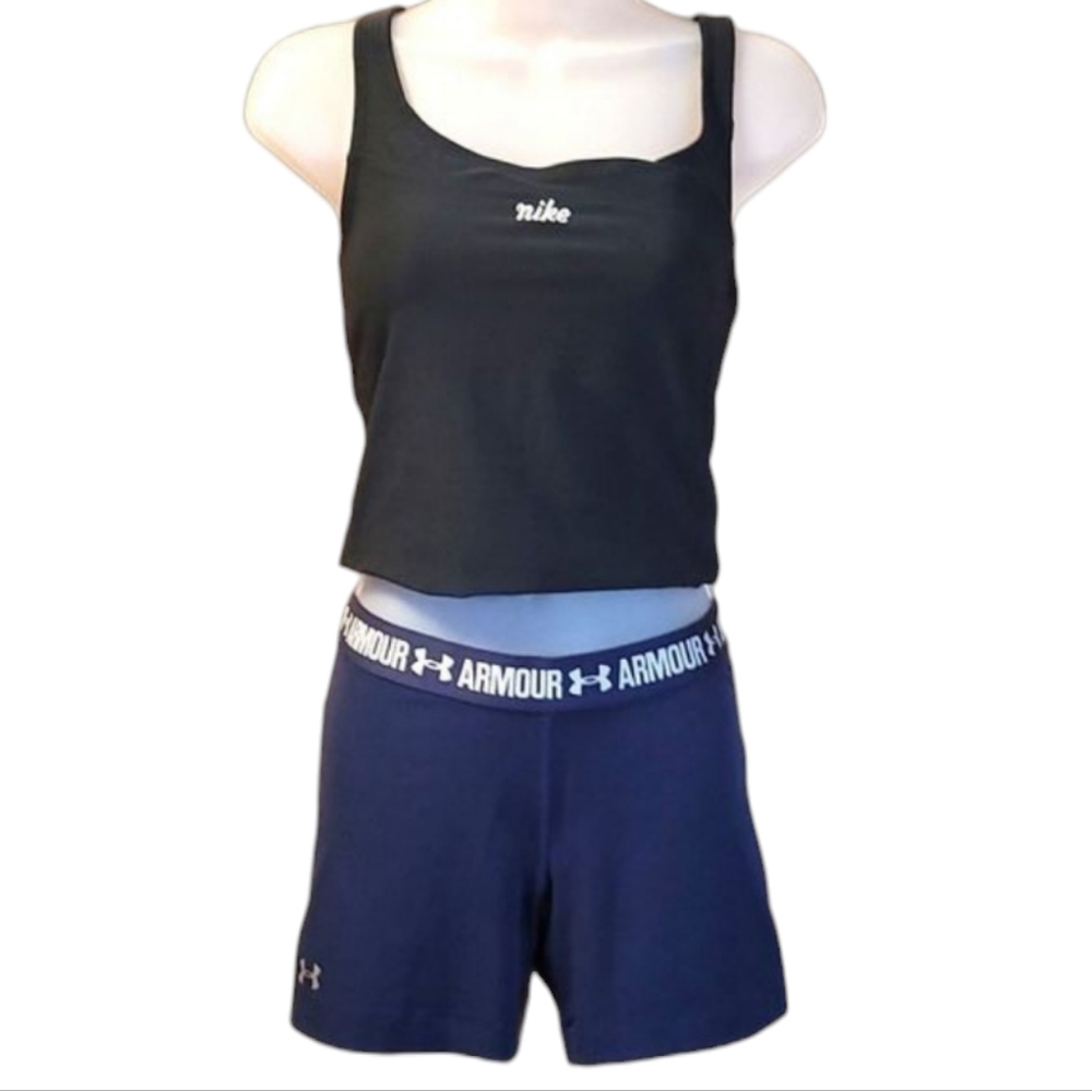 Under Armour Athletic Boy Shorts Soccer Running Basketball Tennis Yoga Workout